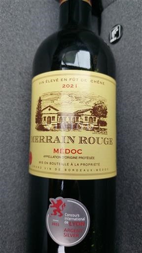 Bordo Медок Merrain Rouge 2021