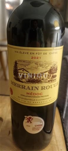 Bordeaux Médoc Merrain Rouge 2021