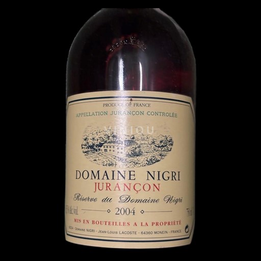 Lounais-Ranska Jurançon Domaine Nigri 2004