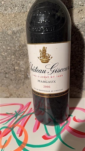 Bordeaux Margaux Grand Cru Château Giscours 2006