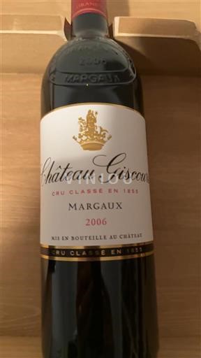 Burdeos Margaux Grand Cru Château Giscours 2006
