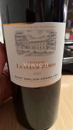 Bordeaux Saint-Émilion Grand Cru Château La Fleur Penin 2020