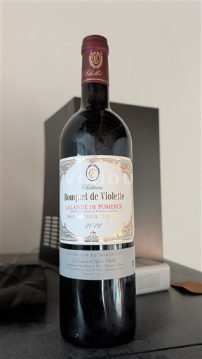 Бордо Лаланд-де-Помроль Château Bouquet de Violette 2012
