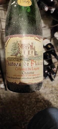 Loiren laakso Määrittelemätön Château Plaisance 1969