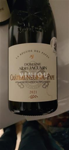 Rhône-dalen Châteauneuf-du-Pape Domaine Albin Jacumin La Bégude des Papes 2021