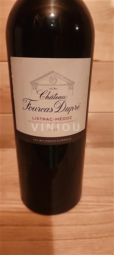 Bordeaux Listrac-Médoc Château Fourcas Dupré 2005