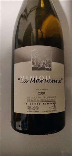 Langvedok Ni doloceno Bernard & Nicolas Garbyt La Marsanne 2020