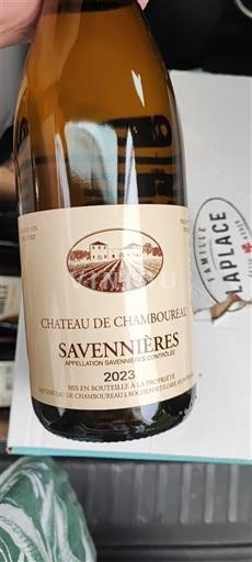 Thung lũng sông Loire Savennières Château Chamboureau 2023