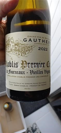 Bourgogne Chablis Premier Cru Domaine Alain Gautheron Les Fourneaux - Vieilles Vignes 2022