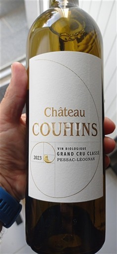 Bordeaux Pessac-Léognan Grand Cru Classé Château Couhins 2023