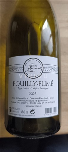 Valle della Loira Pouilly-fumé Domaine Raimbault-Pineau 2023