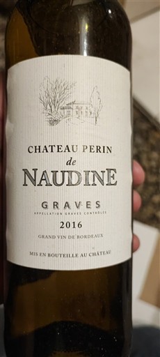 Bordeaux Graves Château Perin de Naudine 2016
