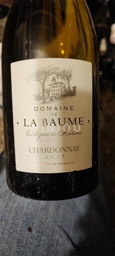 Languedoc-Roussillon Pays d'Oc Domaine La Baume Les Vignes de Madame 2017