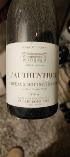 Bourgondië Bourgondische heuvels Collin-Bourisset L'Authentique 2014
