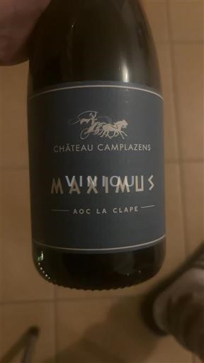 Languedoc La Clape Château Camplazens Maximus 2024