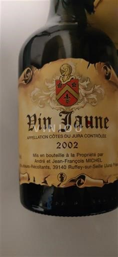 Jura Côtes-du-jura André et Jean-François Michel 2002