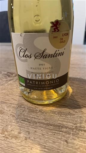 Corsica Patrimonio Clos Santini Haute Vigne 2021