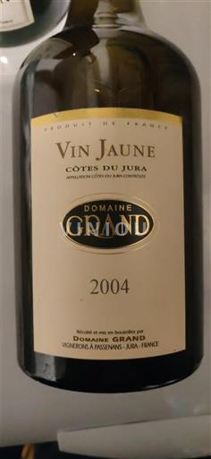 Jura Côtes-du-jura Domaine Grand 2004