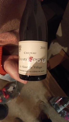 Bourgondië Niet gespecificeerd Château Villars Fontaine Le Haut du Village 2010