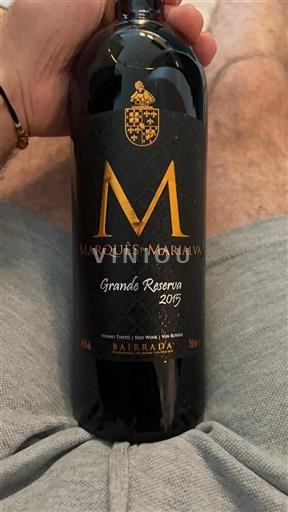 Portugalsko Bairrada Marquês de Marialva Grande Reserva 2015