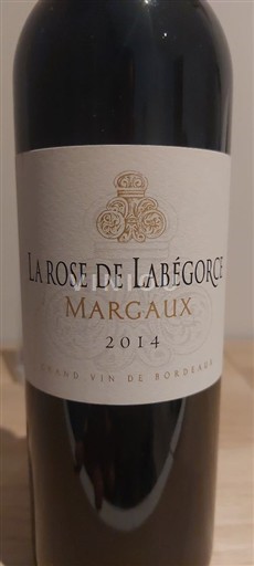 Bordeaux Margaux Château Labégorce La Rosé de Labégorce 2014
