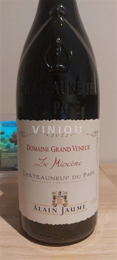Rhônevallei Châteauneuf-du-Pape Alain Jaume Le Miocène 2022