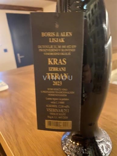 Littoral Slovenian Koper Boris Lisjak Izbrani Teran 2023