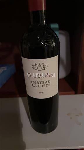 Provenza Coteaux de Aix en Provenza Château La Coste Grand Vin Rouge 2020