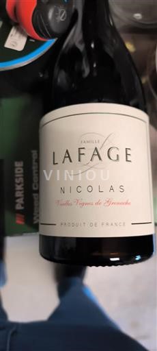 Languedoc og Roussillon Katalanske skråninger Domaine Lafage Nicolas Vieilles Vignes de Grenache Ikke-årgang