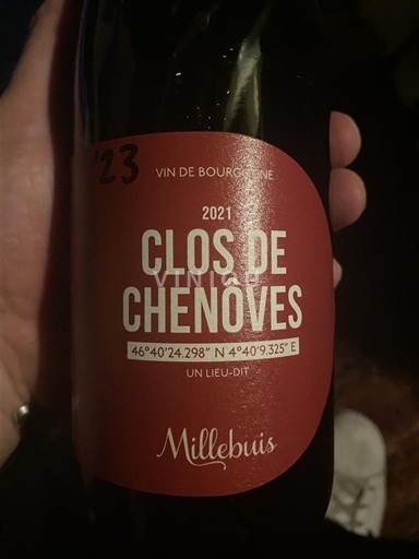 Burgundi Bourgogne Millebuis Clos de Chenôves 2021