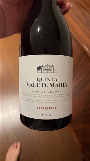 Portugal Douro Quinta Vale D. Maria Vinhas Velhas 2019