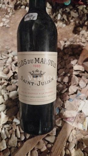 Bordeaux Saint-Julien Clos du Marquis 1983