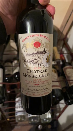 Bordeaux Blaye-Côtes-de-Bordeaux Château Monseigneur 2020