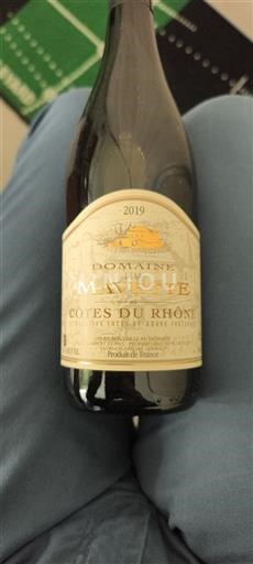 Thung lũng Rhône Côtes-du-rhône Domaine La Mavette 2019