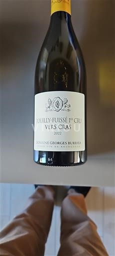 Bourgogne Pouilly-fuissé Premier Cru Domaine Georges Burrier Vers Cras 2022