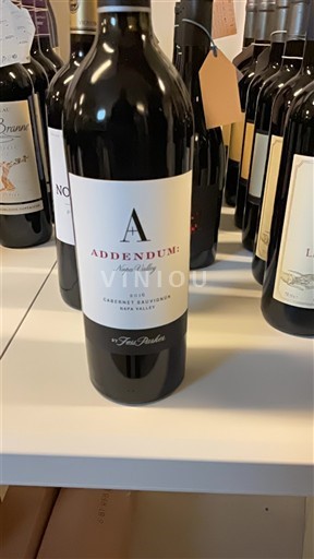 California AVAs Napa Valley Addendum 2018