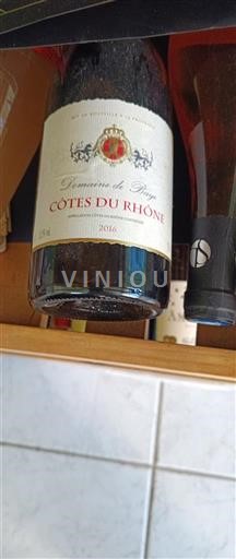Vale do Ródano Côtes-do-Ródano Domaine Soye 2016