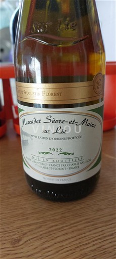 Thung lũng sông Loire Muscadet Sèvre et Maine Auguste Florent 2022