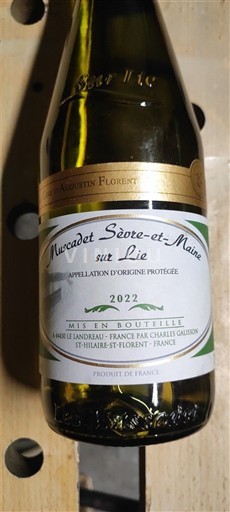 Loire-dalen Muscadet-Sèvre-et-Maine Auguste Florent 2022
