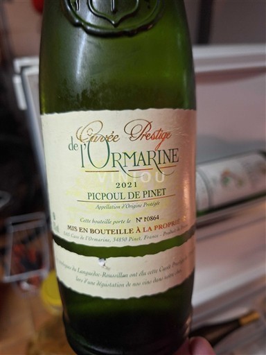 Languedoc Picpoul-de-pinet L'Ormarine Prestige 2021