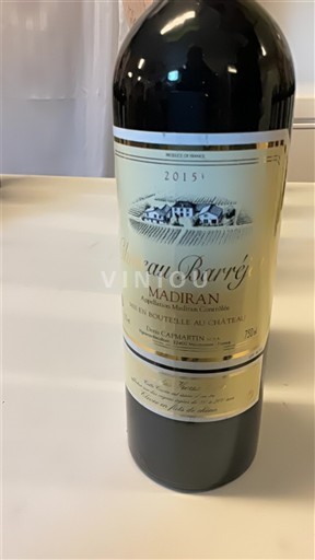 Southwest Madiran Château Barrejat 2015