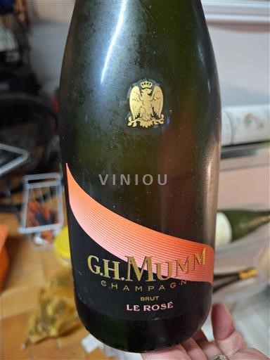 Champaña Champán G.H. Mumm Le Rosé Sin añada