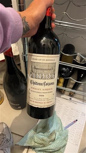 Burdeos Bordeaux superior Château Loiseau 2008