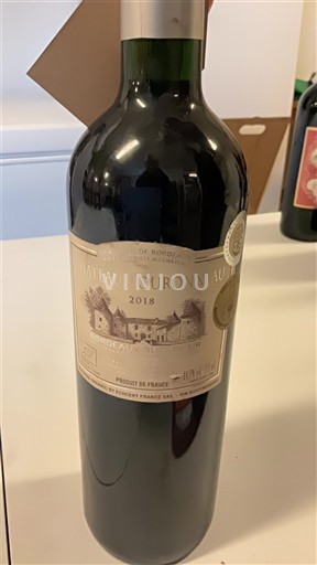 Bordeaux Bordeaux Supérieur Château Couronneau 2018
