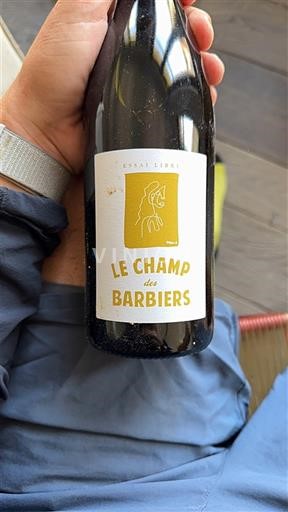 Languedoc-Roussillon Pays d'Oc Essai Libre Le Champ des Barbiers 2021
