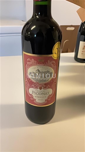 Burdeos Bordeaux Château Piconat 2021
