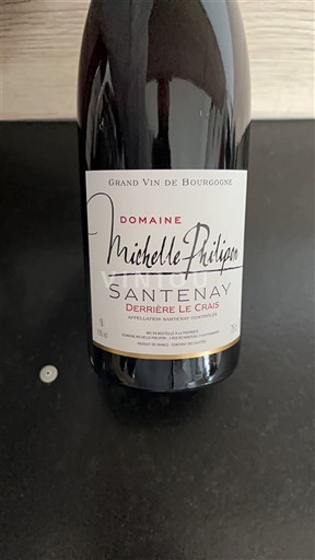 Bourgogne Santenay Domaine Michelot Philippe Derrière le Crais 2023
