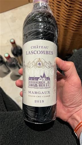 Bordeaux Margaux Grand Cru Classé Château Lascombes 2015