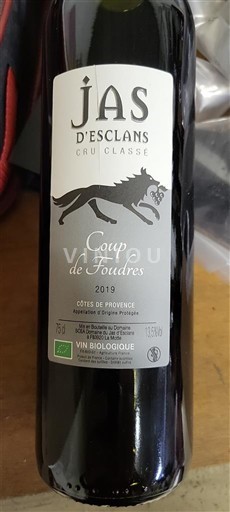 Provence Côtes-de-Provence Cru Classé Jas Esclans Coup de Foudres 2019