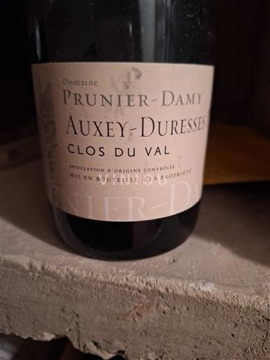Bourgogne Auxey-Duresses Domaine Prunier-Damy Clos du Val 2011